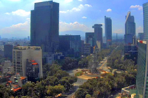Ángel de la independencia. Webcams Ciudad de México en línea
