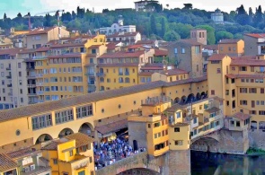 Puente Ponte Vecchio. Cámaras web Florencia
