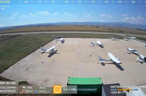 Aeropuerto de Lesnovo. Cámaras web de Sofía en línea