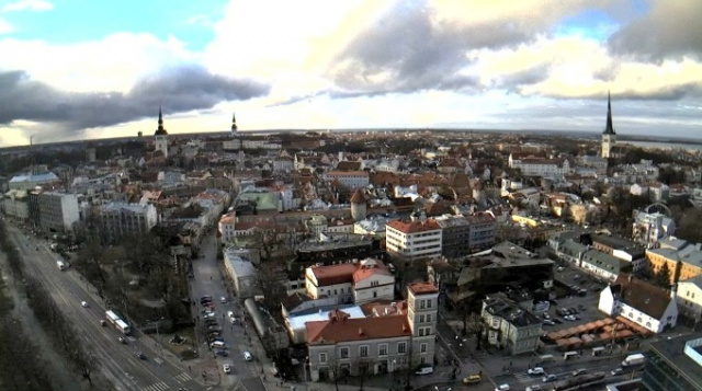 Webcam en vivo en el centro de Tallin