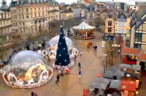 Plaza principal. Cámaras web Troyes