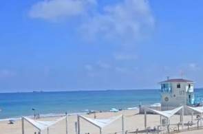 Playa de Shimshon Sheva. Webcams Asdod