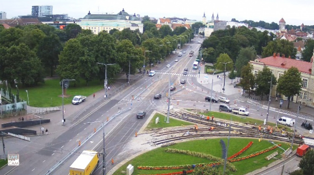 Casco antiguo Webcam de Tallinn en línea