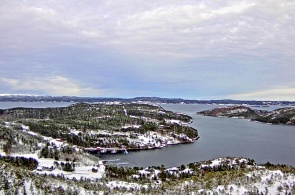 Panorama de Hemnfjord. Haima cámaras web en línea