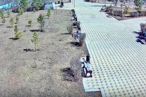 Parque Pokrovsky. Ángulo 4. Cámaras web de Krasnokamensk