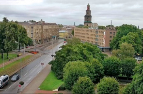 Webcam en línea Liepaja - Ciudad portuaria en el mar Báltico
