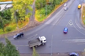 Cruce de calles Klyuchevaya - Repnikova. Webcams Petrozavodsk