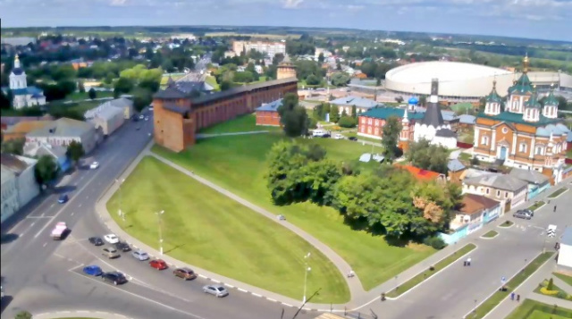 Kolomna Kremlin. Webcams Kolomna en línea