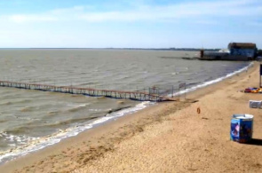 Playa central Webcam de Yeysk en línea