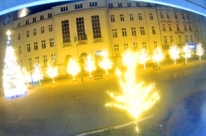 Plaza del Mercado. Chorzów cámaras web en línea