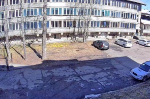 Gagarina, 171. Aparcamiento. Cámaras web de Baikalsk