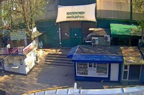 Mercado cooperativo central. Webcams de Dobrich para ver en línea