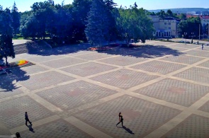 Plaza de Lenin. Cámaras web Piatigorsk