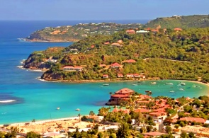 Bahía de Saint-Jean. Webcams gustavia