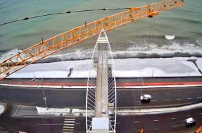 Avenida Tamar Mepe. Ángulo 3. Cámaras web de Batumi en línea
