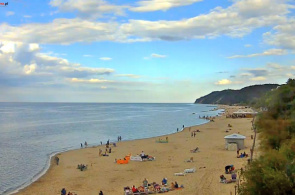 La playa Miedzyzdroje en tiempo real