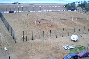 Cancha de volleyball. Webcams de Severodvinsk