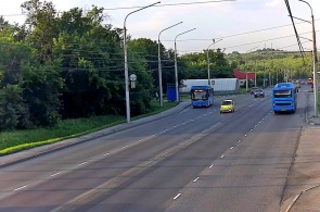 Carretera Zavodskoye (hacia Zapsib). Webcams de Novokuznetsk