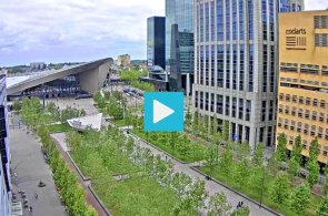 Estación de tren principal. Webcams Rotterdam en línea