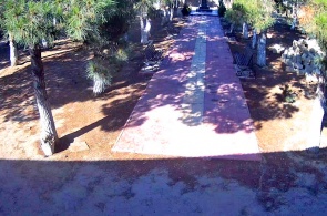 Callejón de la Memoria de los Participantes de la Segunda Guerra Mundial. Cámaras web en Derbent