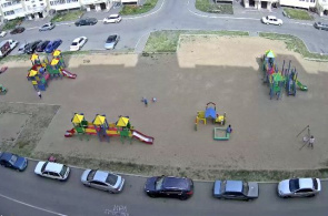 Calle 21 de Amursk. Webcam de Omsk en línea