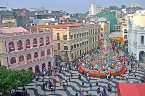 Plaza del Senado. Webcams de Macao en línea