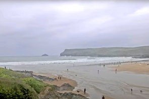 Playa de arrastre. Cámaras web Cornualles