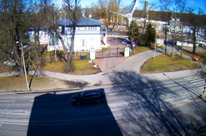Vista desde el Hotel Oru. Webcam de Tallinn en línea
