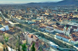 Panorámica de la ciudad. Cámaras web Graz