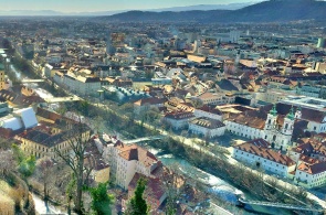 Panorámica de la ciudad. Cámaras web Graz