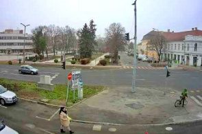 Calle Soproni. Webcams Chorn en línea