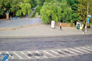 El parque lleva el nombre del teniente Schmidt. Webcams Berdyansk en línea