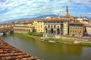 Puente Ponte Vecchio. Ángulo 2. Webcams de Florencia en línea