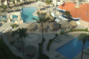 Playa Linda Beach Resort. Webcams de Aruba en línea
