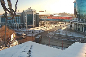 Encrucijada de Mayakovsky y segundo ferrocarril. Webcams Irkutsk en línea