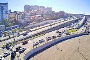 Zona de la estación de tren. Webcams Adler