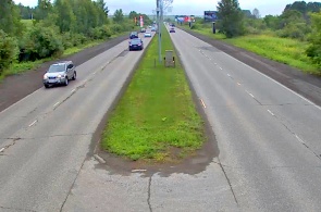 Carretera Ilyinskoe (a Ilyinka). Webcams de Novokuznetsk