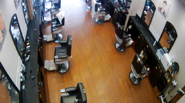 Salón de belleza. Webcams de Londres en línea