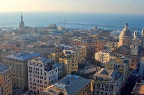 Panorama de la ciudad. Cámaras web de Génova en línea