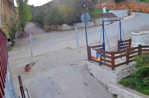 Entrada a la playa de mármol. Webcams Balaclava