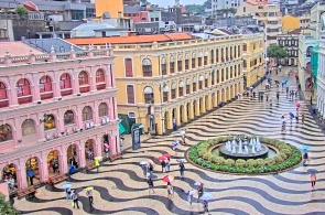 Plaza del Senado. Cámaras web de Macao en línea