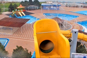 Parque acuático Lazurny. Cámaras web Ángulo 2 Taganrog