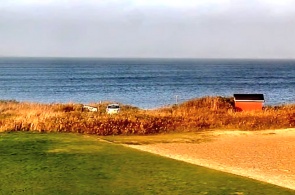 Vista de la playa de Hvide Sande. Webcams de Copenhague