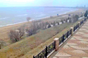 Terraplén Taganrog. Webcams Yeisk en línea