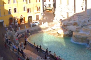 Fuente de Trevi. Webcams de Roma en línea
