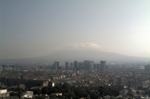 Nápoles, el volcán vesubio cámara web en línea