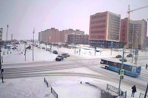 Calle. Amistad entre naciones. Webcams de Nuevo Urengoy