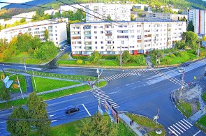 La intersección de la avenida Octubre y la calle Ilmen-Tau. Cámaras web Miass