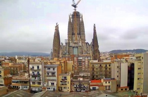 Catedral de la Sagrada Familia. Webcams de Barcelona en línea