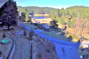 Vista del lago Ampoline. Webcams Crotona